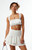 WEWOREWHAT Women's Smocked Ruffle Mini Skirt - 0840603330008