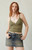 Pacsun Women's Bella Dark Indigo Mid Rise Denim Mini Skirt - 0840454210054