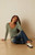 LA Hearts Women's Woodland V-Neck Sweater - 0740484260156