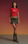 Third Charm Women's Faux Leather Eyelet Mini Skort - 0840604230057