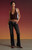 Third Charm Women's Blair Deep V Halter Top - 0723604850015