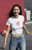 Pacsun Women's x Gov Ball Apple Baby T-Shirt - 0702460120006