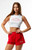 HYPE & VICE Women's Alpha Omega P.E. Shorts - 0821610870009