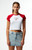 HYPE & VICE Women's Pi Beta Phi Homerun T-Shirt - 0702610870068