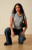 Your Favorite Women's Margot Button Front Fitted Polo Shirt - 0703604230002