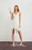 Beverly and Beck Women's Lace Bustier Ruffle Hem Mini Dress - 0870461580027