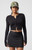 PAC 1980 Women's Active Yoga Carrie Cropped Cardigan - 0771604500133