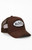 Von Dutch Men's Brown Staple Trucker Hat - 0641610520017