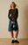Your Favorite Women's Rowan Waffle Knit Button Front Long Sleeve Top - 0716461580012