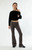 Pacsun Women's Low Rise Flare Pants Stretch Pinstripe - 0850604230056