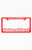 McDonaldland Men's Follow Me License Plate Frame - 0685460120002