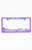 McDonaldland Men's Grimace License Plate Frame - 0685460120004