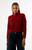 LA Hearts Women's Cable Knit Cozy Crew Neck Sweater - 0740609990003