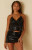 Your Favorite Women's Remy Sequin Halter Tie Back Tank Top - 0731471630029
