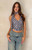 Tiger Mist Women's Blue Plaid Noble Top - 0731611390012