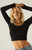 Your Favorite Women's Naomi Scoop Button Long Sleeve Top - 0716471630005