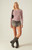 Your Favorite Women's Jamie Striped Long Sleeve Crew Neck Top - 0716461580014