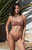 Pacsun Women's Brown Jessie Shine Low Rise Cheeky Bikini Bottom - 0811451180003020