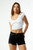 Levi's Women's 501 Original High-Rise Shorts - Lunar - 0829115090040
