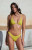 Pacsun Women's Green Rae High Cut Cheeky Bikini Bottom - 0811451180015030