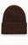 Pacsun Women's Brown Ribbed Beanie - 0643601990002