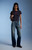 Third Charm Women's Quad Star 1980 Embroidered Skimmer T-Shirt - 0702512320165