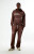 Pacsun Men's Washed Brown Terrain Straight Leg Sweatpants - 0135522800023