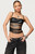Edikted Women's Nia Cutout Shredded Faux Leather Top - 0712609690665