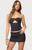 Edikted Women's Jazi Cutout Grommet Belt Strapless Top - 0712609690666