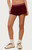 Edikted Women's Noemi Stripey Fold-Over Shorts - 0821609690341