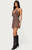 Edikted Women's Ruched Printed Mesh Mini Dress - 0870609690501