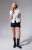 Third Charm Women's Moxie Lace Tie Front Top - 0731604850049