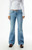 Pacsun Women's Jade Low Rise Bootcut Jeans Double Button Light Blue - 0860454210081