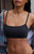 John Galt Women's Black Isla Cropped Tank Top - 0704601601787