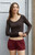 John Galt Women's Burgundy Summer Thermal Shorts - 0842601600310