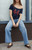 John Galt Women's Navy 44 Robyn Off-The-Shoulder Top - 0790601600513