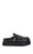 AZALEA WANG Women's Mavis Faux Leather Black Western Flatform Mules - 0517611590033