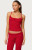 Edikted Women's Adannah Tie Ribbed Knit Tank Top - 0712609690673