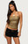 Edikted Women's Anaia Metallic Ribbed Tank Top - 0712609690683