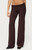 Edikted Women's Lula Cable Knit Foldover Pants - 0850609690255