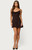Edikted Women's Josefina Drop Waist Chiffon Mini Dress - 0870609690510