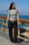 John Galt Women's Black Anastasia Baggy Sweatpants - 0844601600197