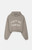 Fear of God ESSENTIALS Women's Heather Grey Cropped Hoodie - 0192250500726367