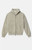 Fear of God ESSENTIALS Men's Abbey Stone Classic Fleece Zip Up Hoodie - 0192250500820659