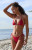 Pacsun Women's Red Summer Side Tie Bikini Bottom - 0811451180054060