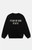 Fear of God ESSENTIALS Men's Black Heavy Crew Neck Sweatshirt - 0192468680027001