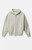 Fear of God ESSENTIALS Men's Heather Stone Classic Fleece Zip Up Hoodie - 0192250500783969
