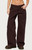 Edikted Women's Petite Roman Low Rise Baggy Jeans - 0267609690012
