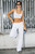 John Galt Women's White Priscilla Flare Pants - 0844601600152