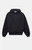 Fear of God ESSENTIALS Men's Black Property Lounge Half Zip Hoodie - 0192250500902001